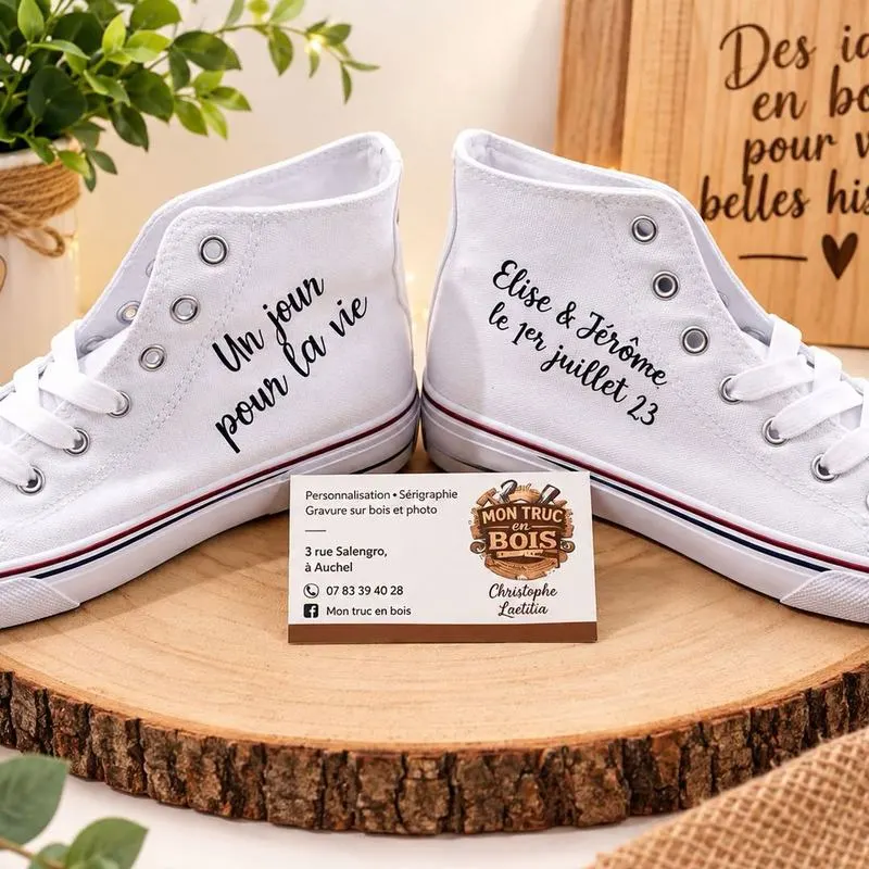 Baskets personnalisées