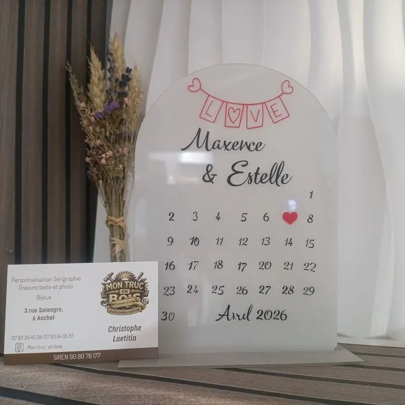 Calendrier « date à retenir »